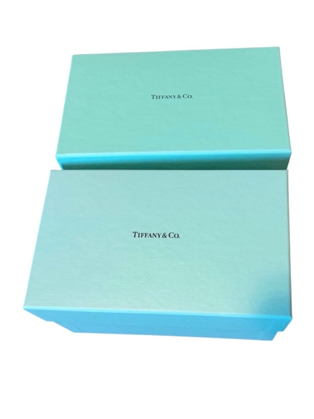 Authentic Tiffany & Co. Empty Gift Boxes – Set of 2